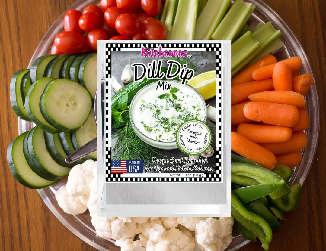 Dill Dip seasoning spice mix -Easy and Delicious!