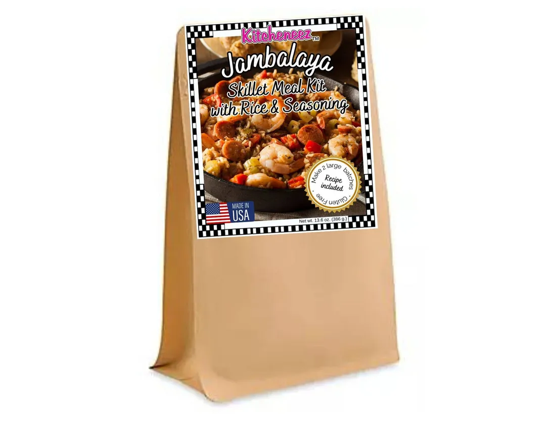 Jambalaya Skillet Meal Kit with Seasonings and Rice