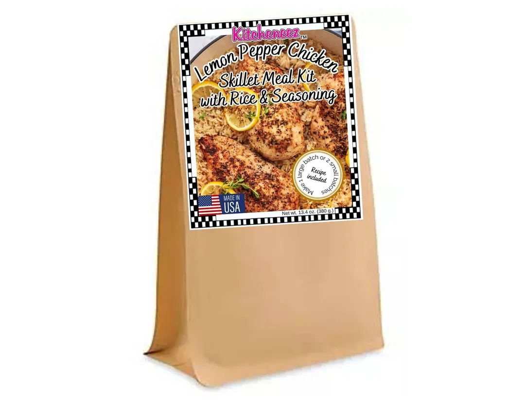 Lemon Pepper Chicken Skillet Meal Kit - New Favorite!