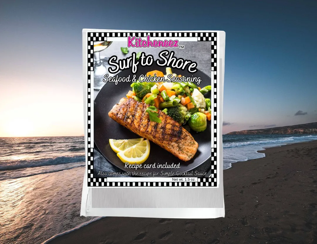 Surf to Shore Seafood Seasoning Spice mix