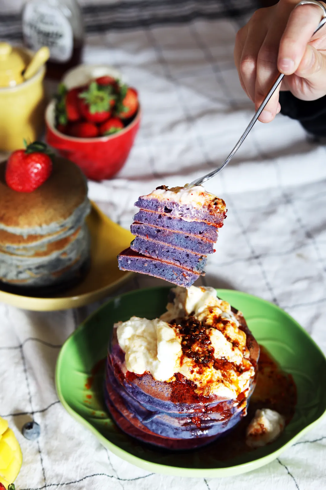 Ube Mochi Pancake and Waffle Mix