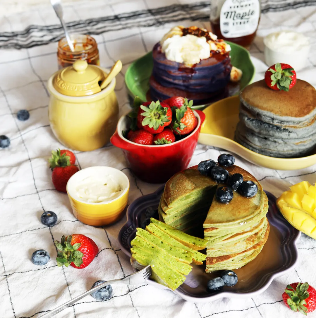 Pandan Coconut Mochi Pancake and Waffle Mix