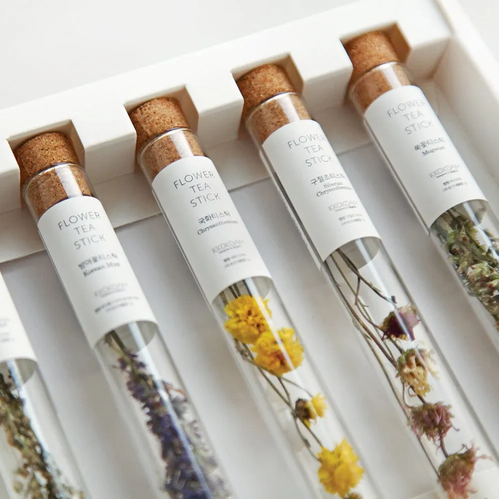 Combination Flower Teastick Gift Set (1 set = 5 sticks)
