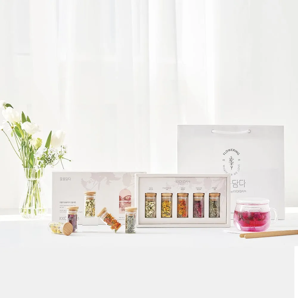 Lovely Blossom Flower Tea Gift Set (5pcs)