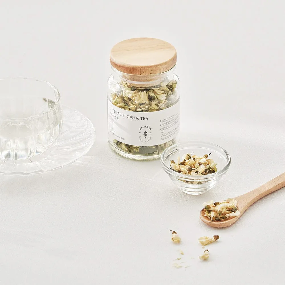 Original Flower Tea 10g Glass Jar - Acacia