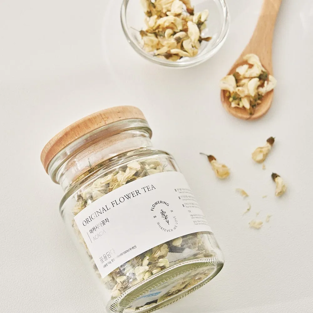 Original Flower Tea 10g Glass Jar - Acacia