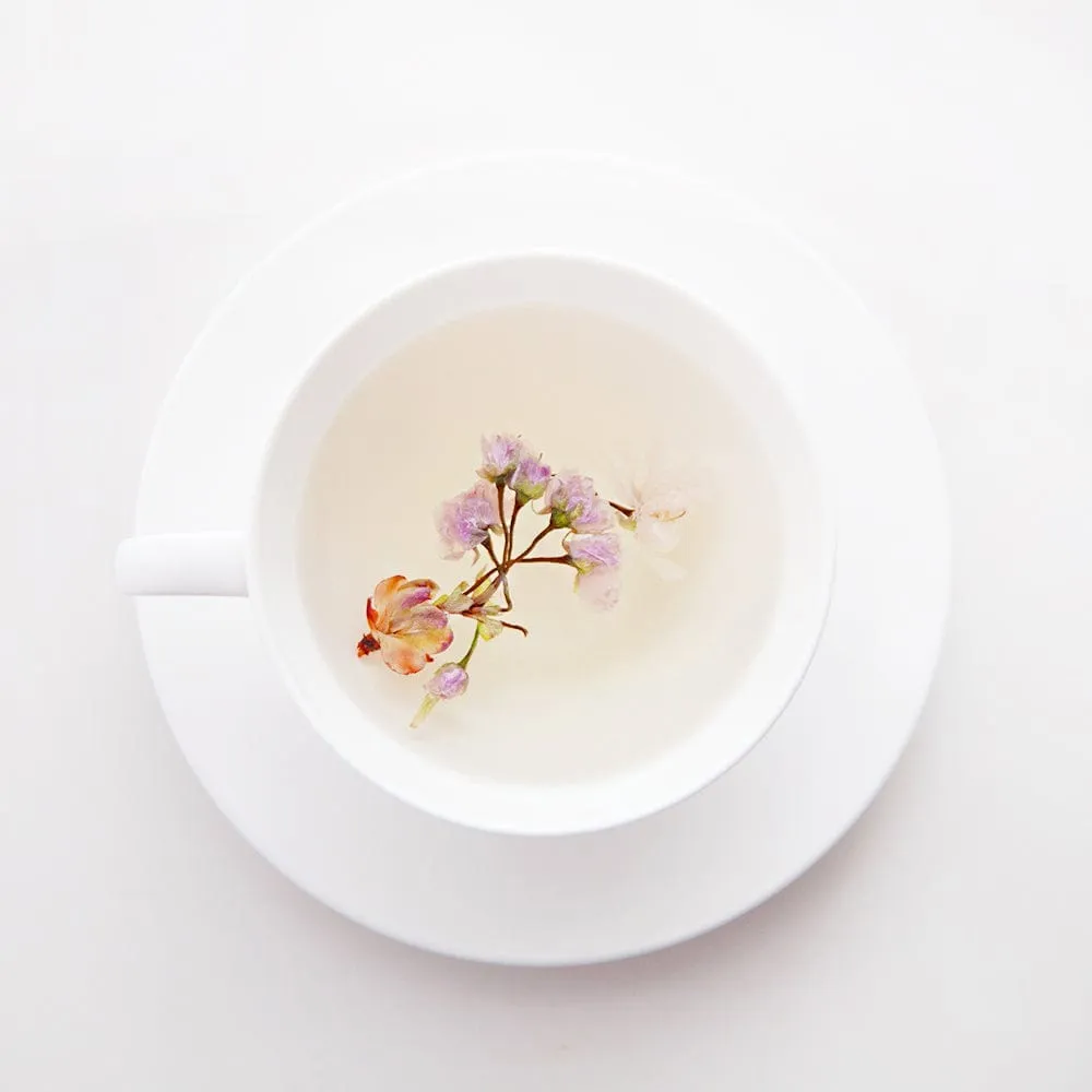 Original Flower Tea 10g Glass Jar - Cherry Blossom