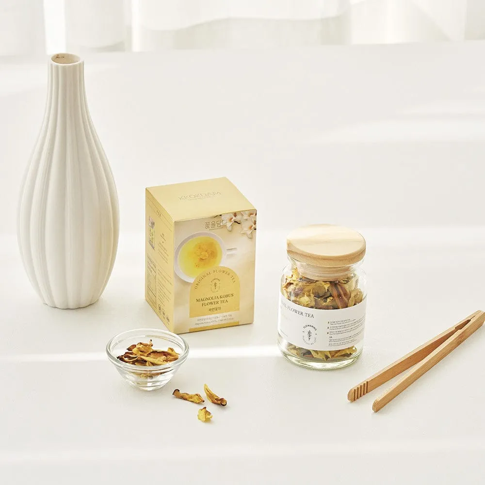 Original Flower Tea 10g Glass Jar - Magnolia