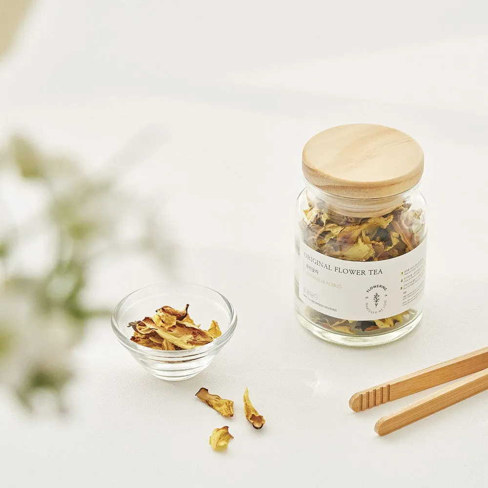 Original Flower Tea 10g Glass Jar - Magnolia