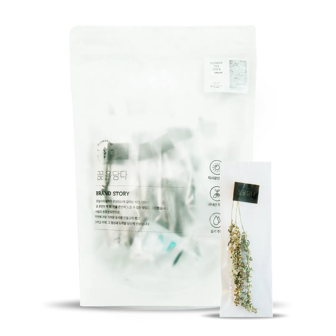 Flower Teastick Bulk Pouch (20 Sticks)_Mugwort