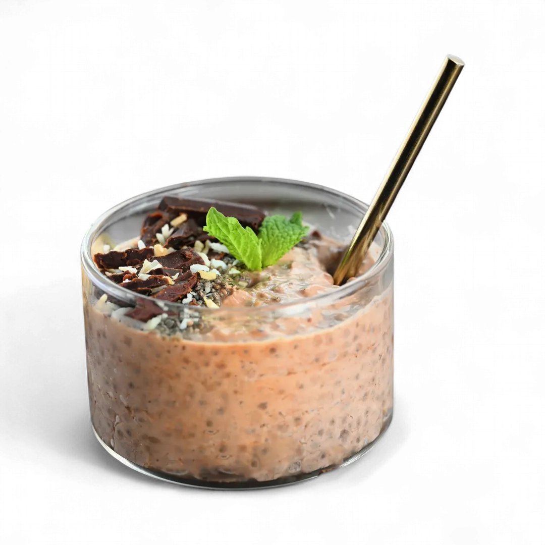 Chocolate Coconut Chia Pudding