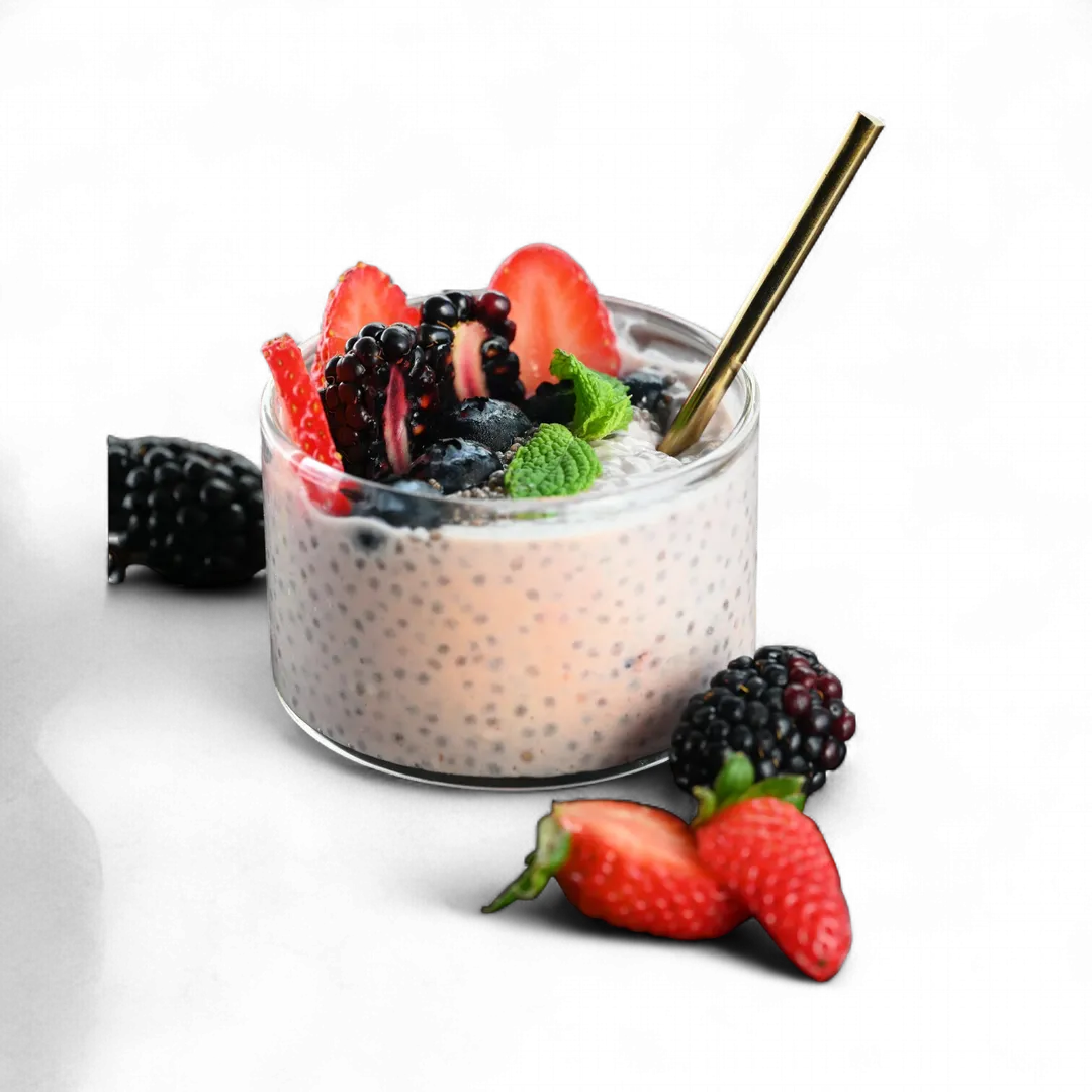 Very Berry Chia Pudding