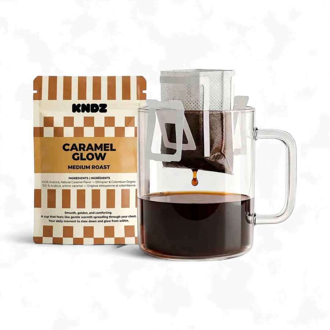 Caramel Glow Medium Roast coffee - Pack of 18
