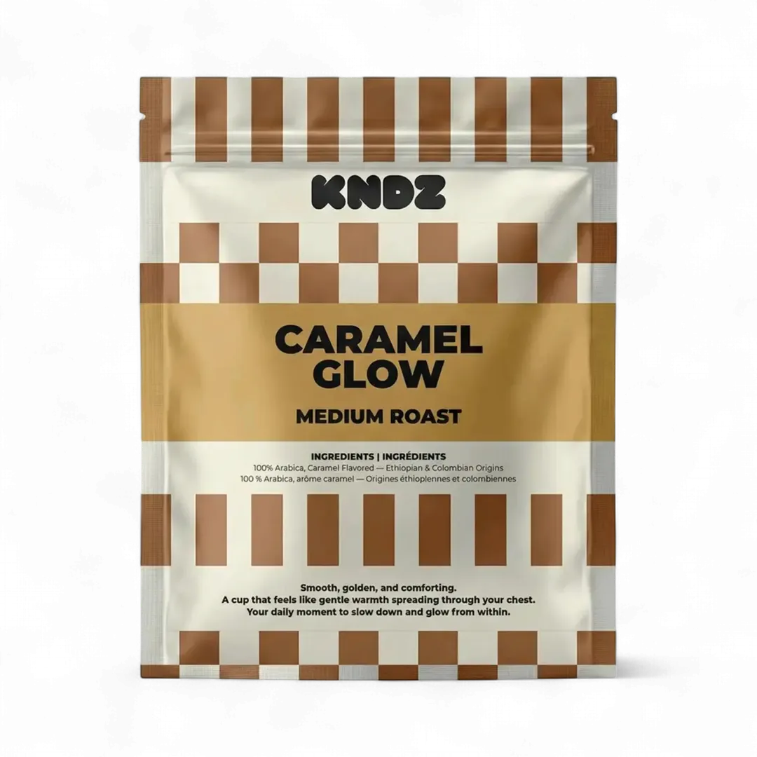 Caramel Glow Medium Roast coffee - Pack of 18