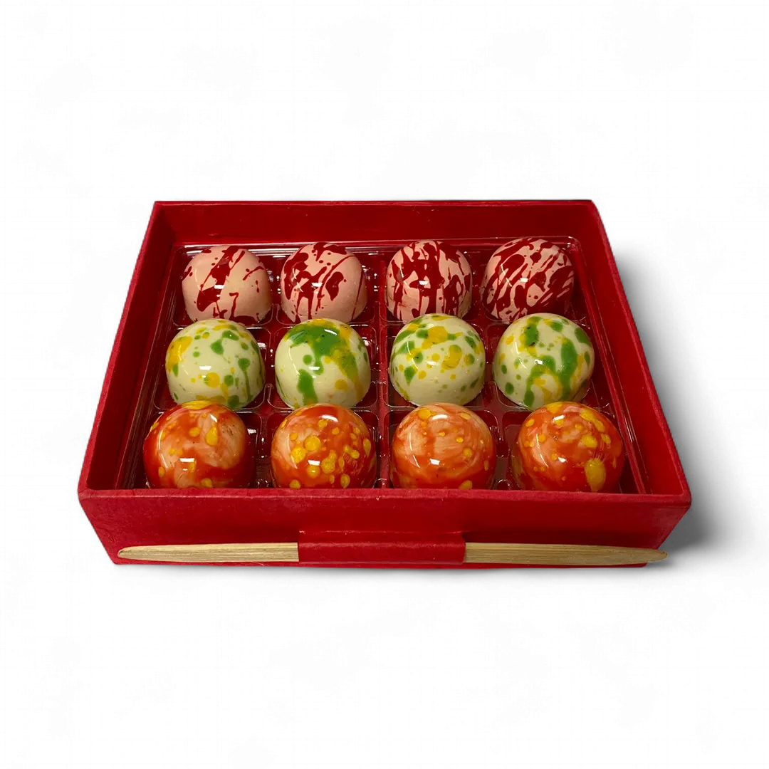 12p Spicy chocolate trio