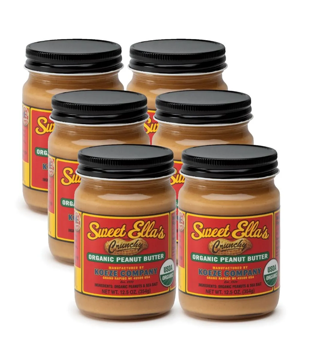 Sweet Ella's Organic Crunchy Peanut Butter