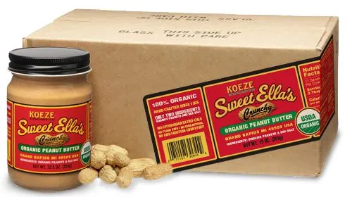 Sweet Ella's Organic Crunchy Peanut Butter