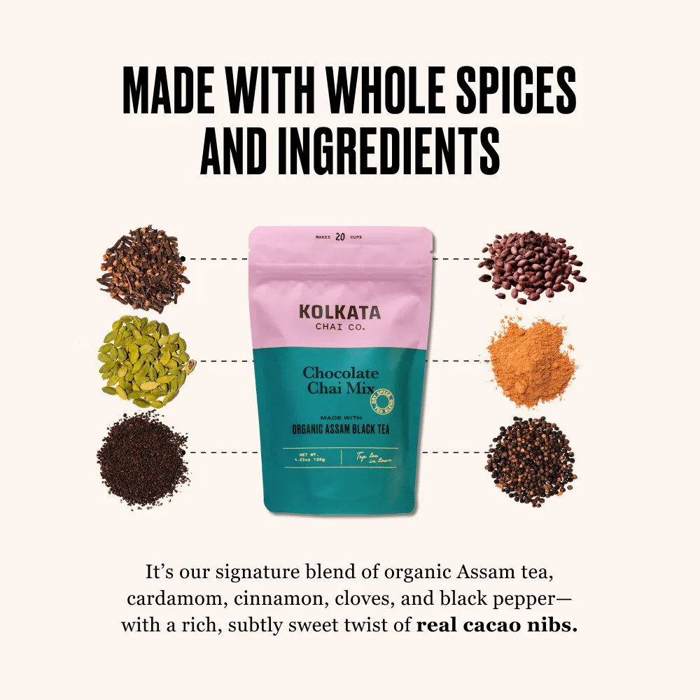 Chocolate Masala Chai Mix