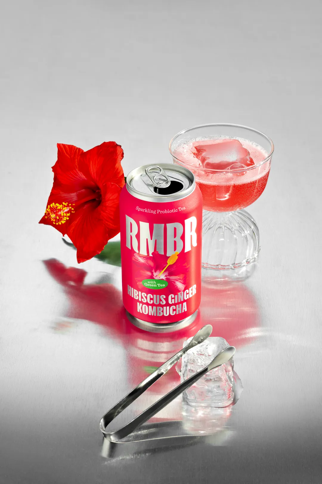 Hibiscus Ginger Kombucha