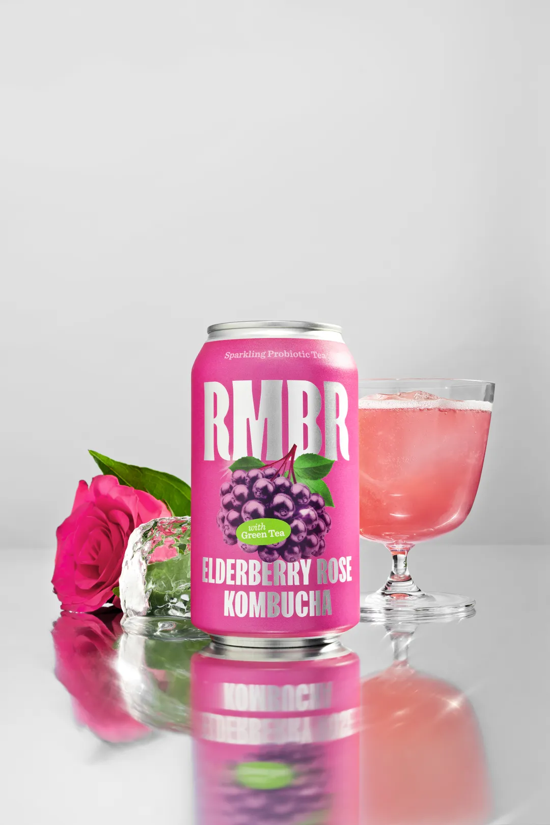 Elderberry Rose Kombucha