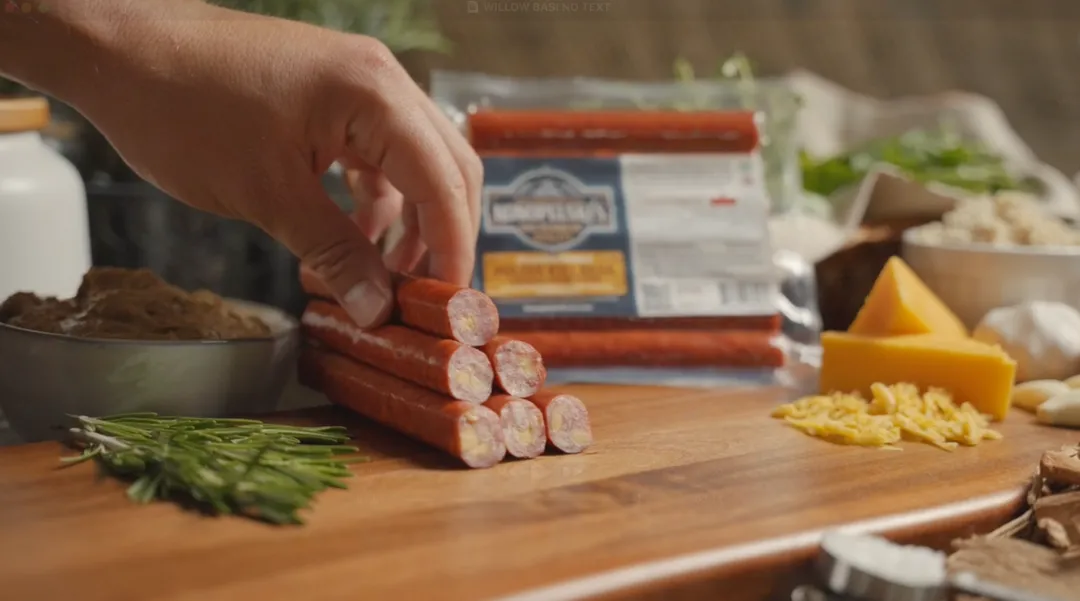 Konopelski Meats Kielbasa Snack Sticks w/ Cheese - 16 - 8 oz