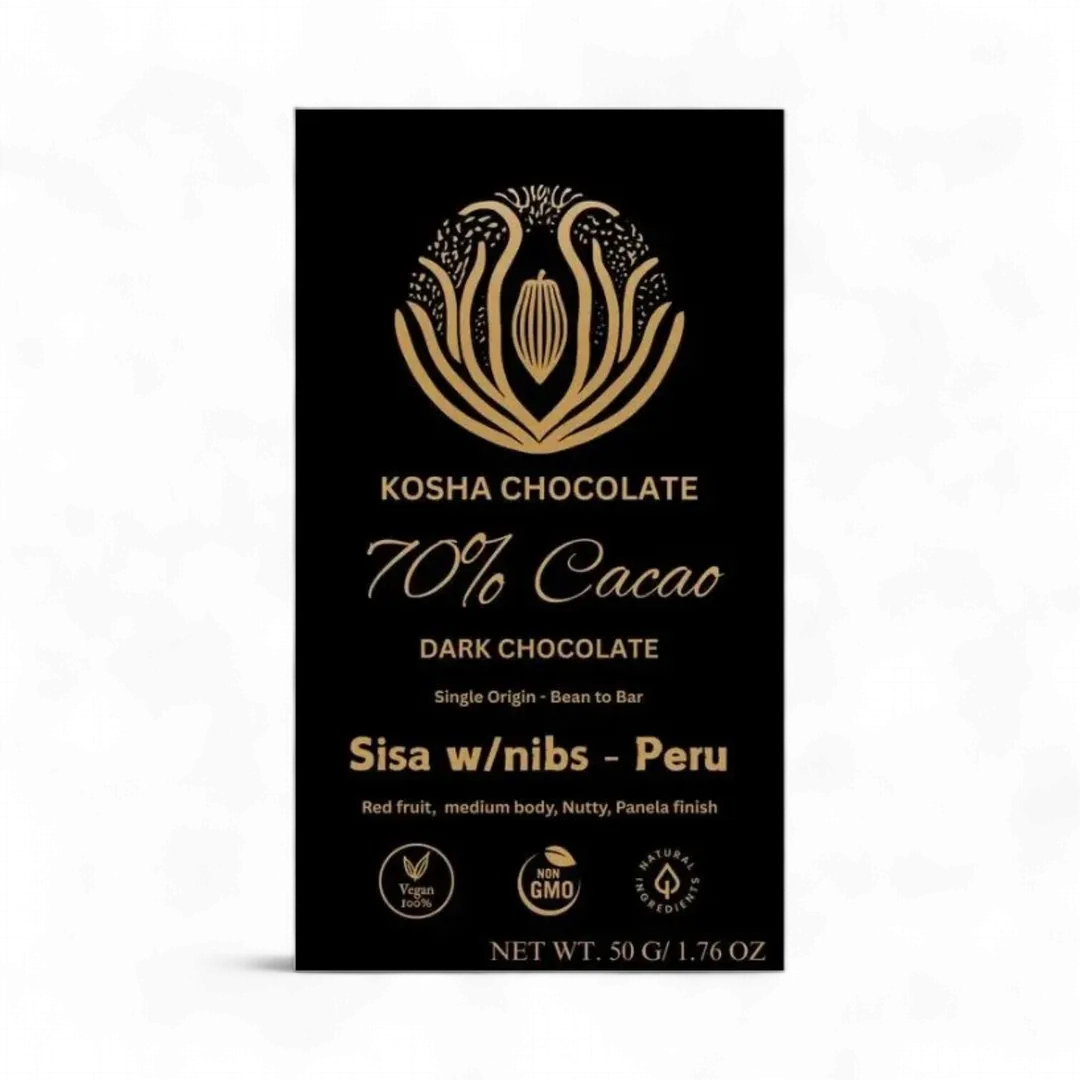 Sisa w/ Nibs 70% - Peru