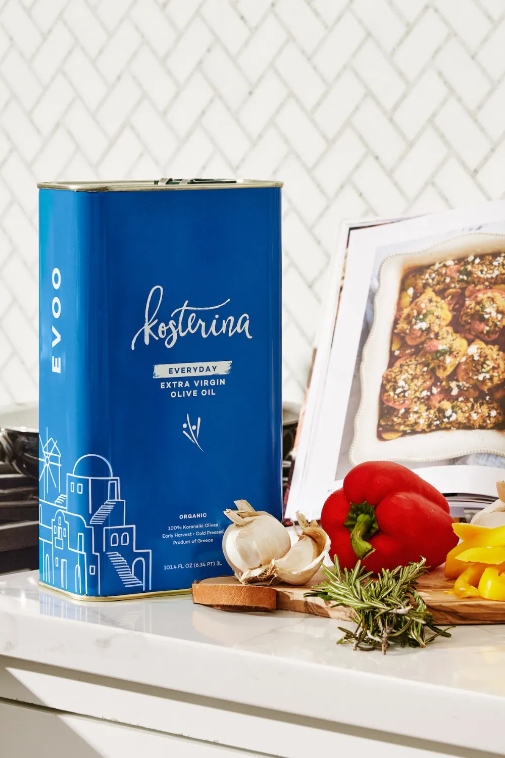 Organic Everyday Extra Virgin Olive Oil (3L Tin)