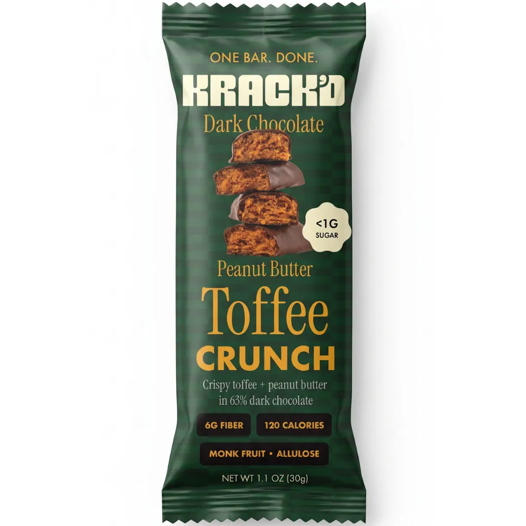 Peanut Butter Toffee Crunch (Dark Choc)