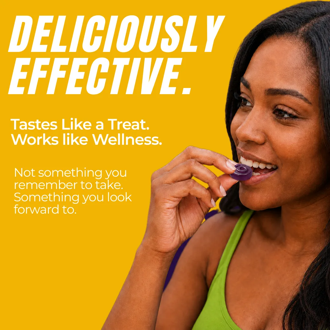 ōku® Conscious Energy® Gummy Snacks - Pineapple
