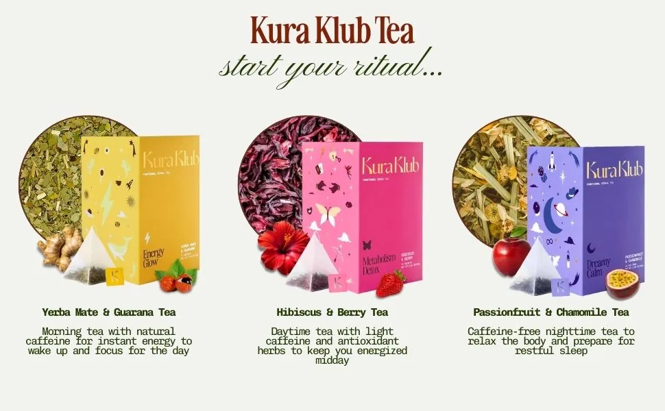Kura Klub Passion Fruit & Chamomile Tea