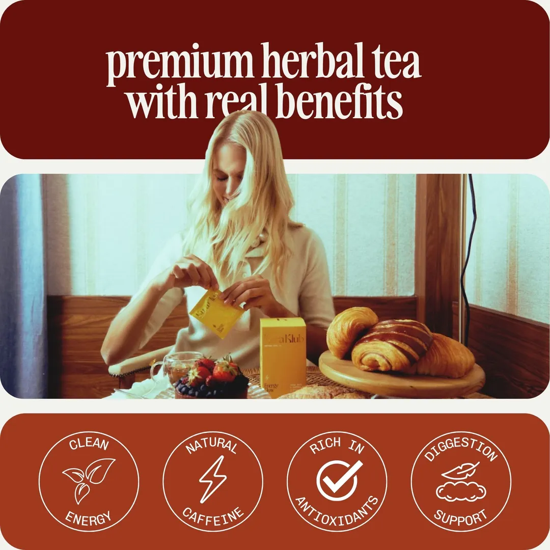 Kura Klub Yerba Mate & Guarana Tea 