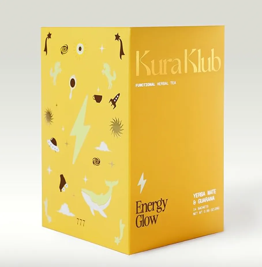 Kura Klub Yerba Mate & Guarana Tea 