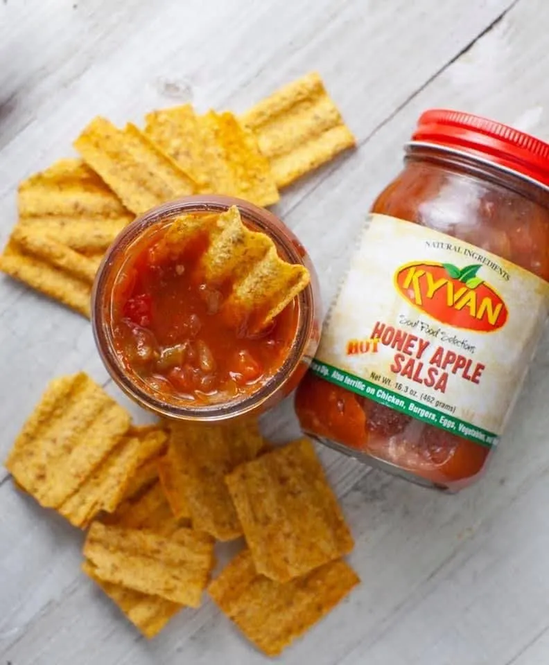 KYVAN Hot Honey Apple Salsa