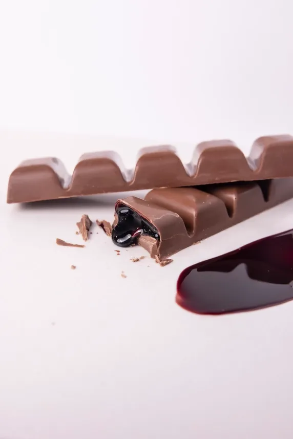 Malbec Filled Chocolate Bar
