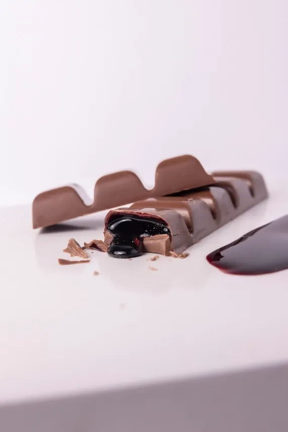Malbec Filled Chocolate Bar