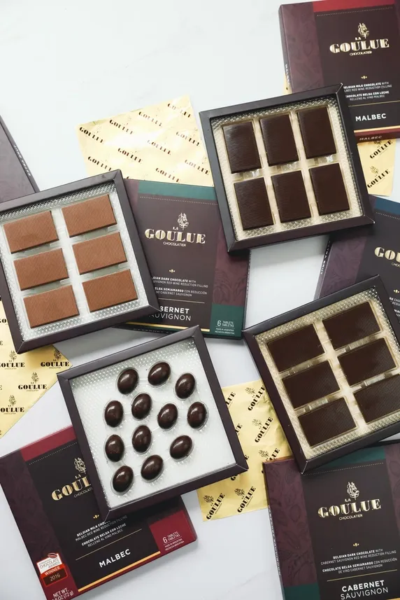Sweet Malbec Filled Chocolate Gift Box