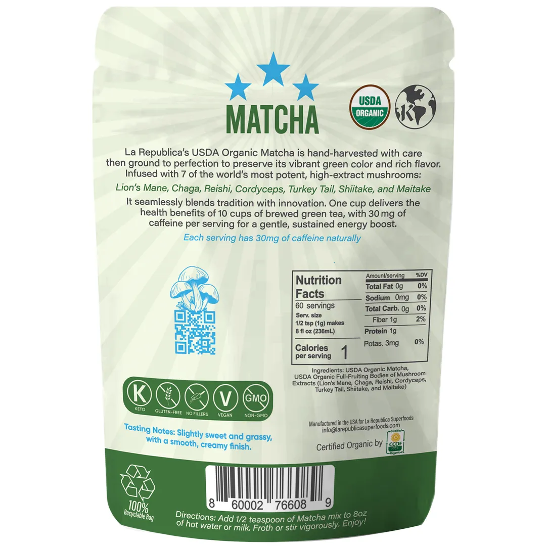 Mushroom Matcha