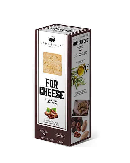 Pecan nut olive oil Crackers for cheese. 130g 4.5Oz
