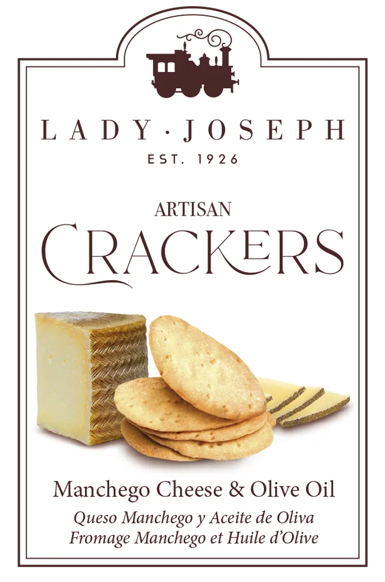 Manchego And Olive Oil Crackers (Cheese Snack)
