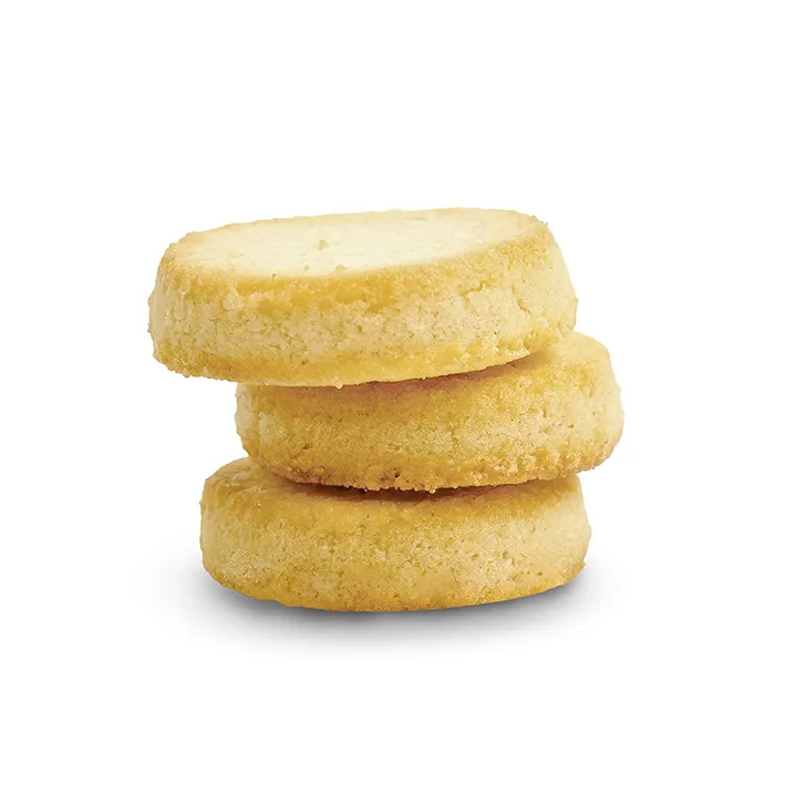 Lemon Curd Shortbread. Cookies with butter and lemon