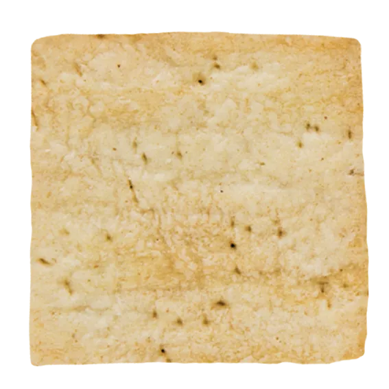 All-natural Oak Smoked Salt Crackers for cheese. 4.50oz