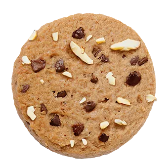 Cookies With Almond & Dark Chocolate 