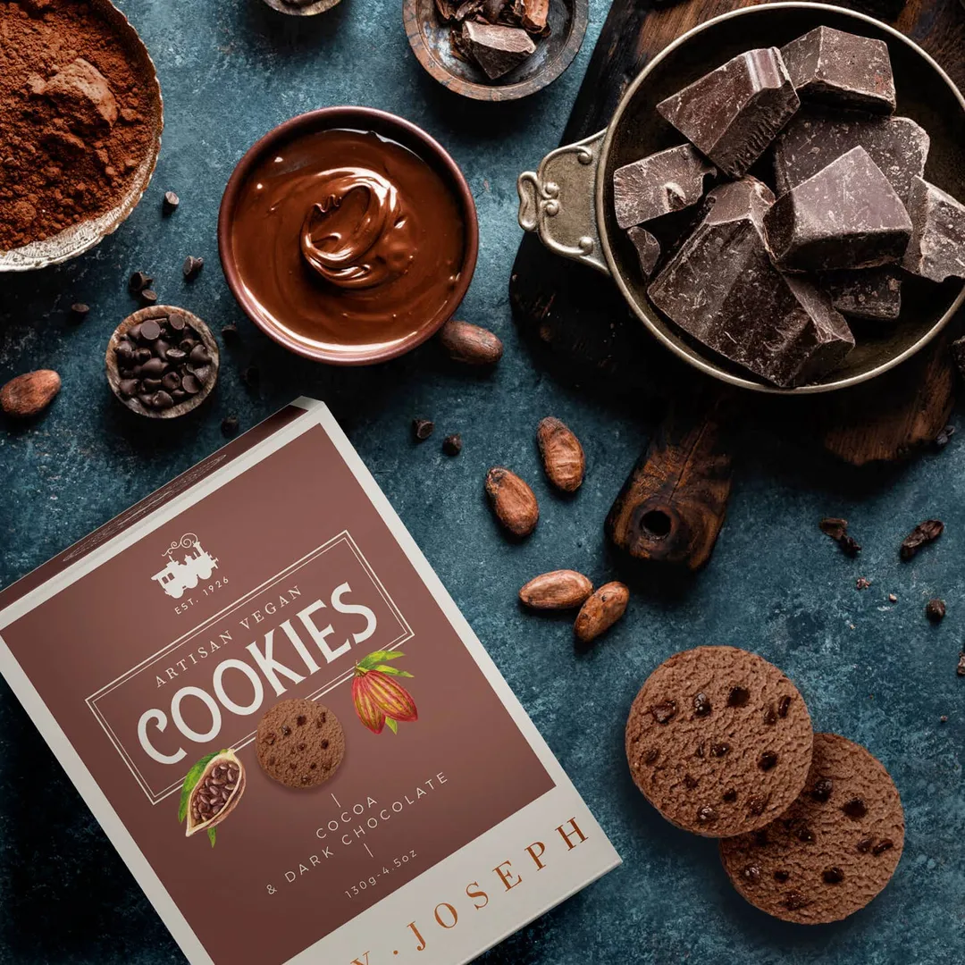 Cookies With Cacao And Dark Chocolate (Snack Cookie)