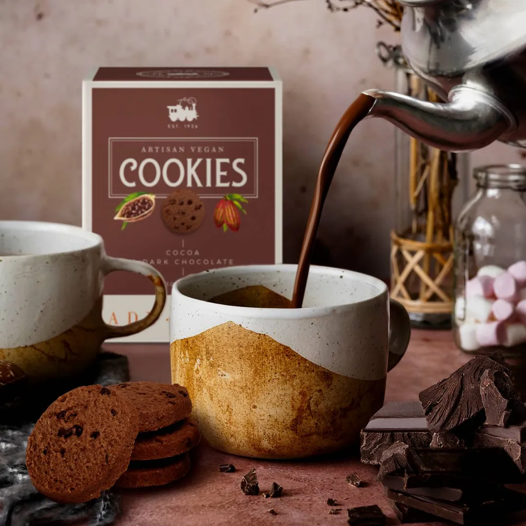 Cookies With Cacao And Dark Chocolate (Snack Cookie)