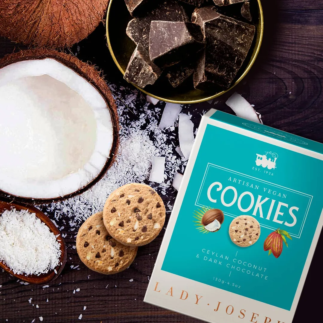 Cookies With Coconut & Dark Chocolate