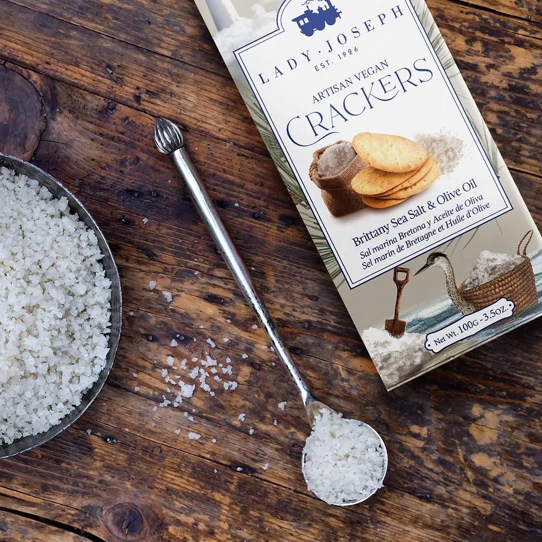 Crackers With Brittany Sea Salt & Olive Oil (Cracker Snack)