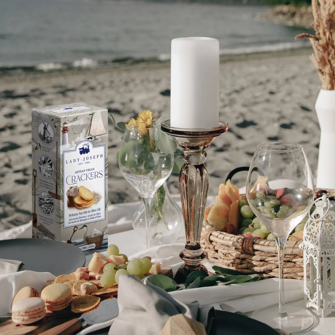 Crackers With Brittany Sea Salt & Olive Oil (Cracker Snack)