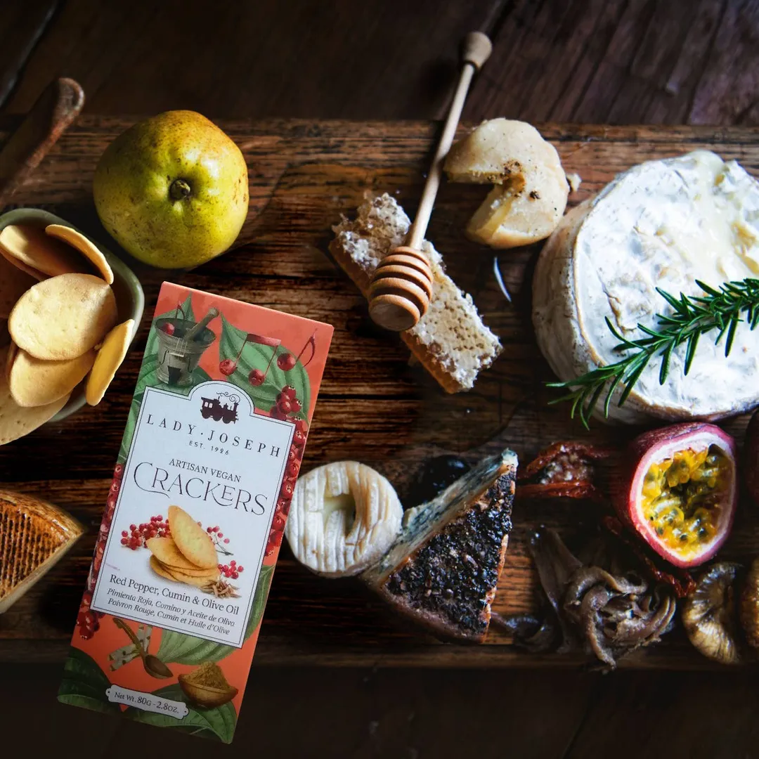 Crackers With Red Pepper, Cumin & Olive Oil (Cracker Snack)