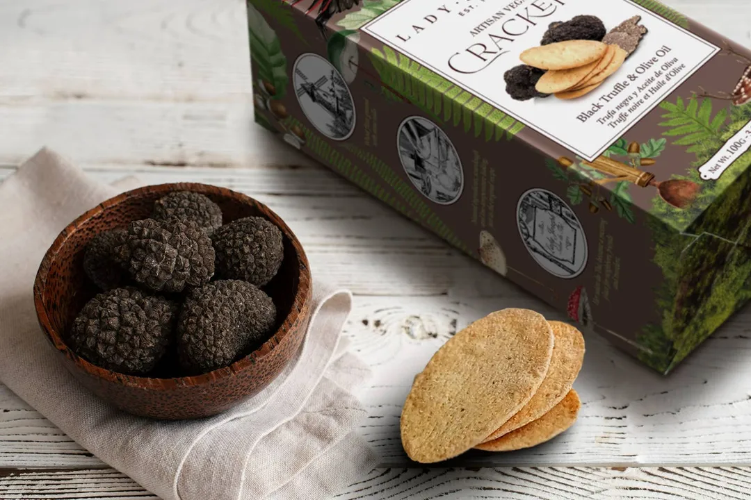 Crackers With Truffle & Olive Oil (Snack)