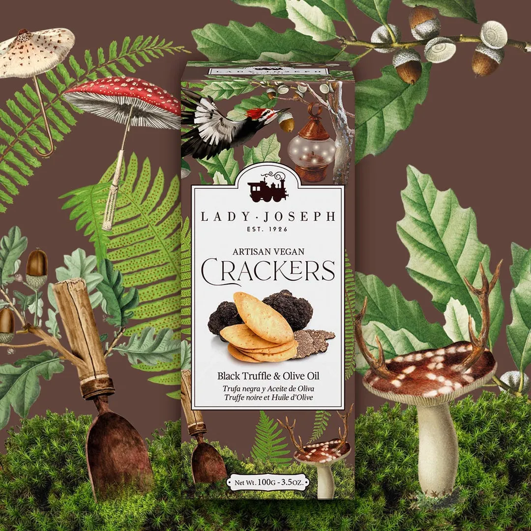 Crackers With Truffle & Olive Oil (Snack)